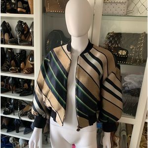 Sought after Carven Multicolor bomber